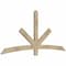 Ekena Millwork Alberta Rough Sawn Timber Gable Bracket, Douglas Fir, 84"W x 38"H x 2"D x 4"F, 11/12 Pitch GBW084X38X0204ALB00RDF - alternate 5
